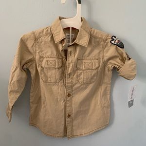 Carter’s beige boy shirt